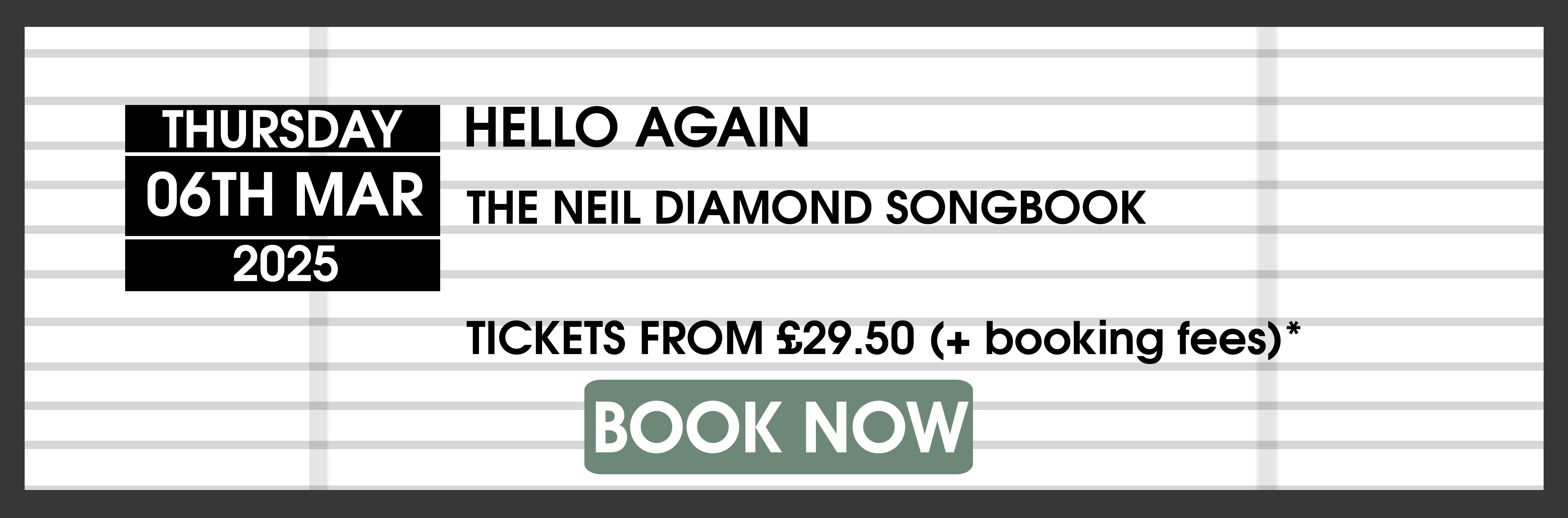 06.03.25 Neil Diamond Songbook