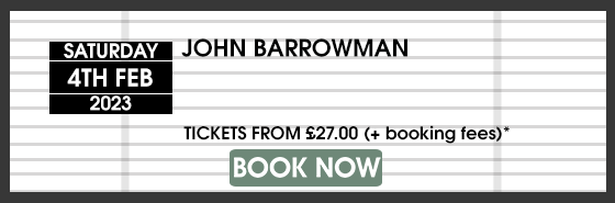 JOHN BARROWMAN BOOK NOW