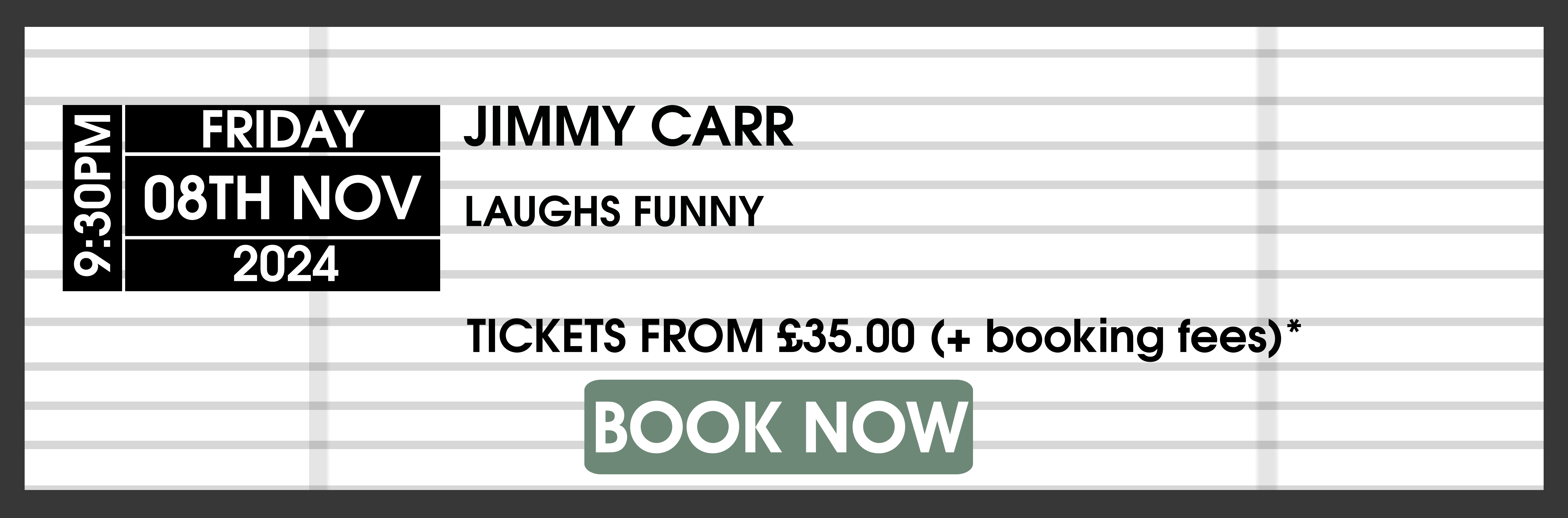 Jimmy Carr // Laughs Funny // Live Tour